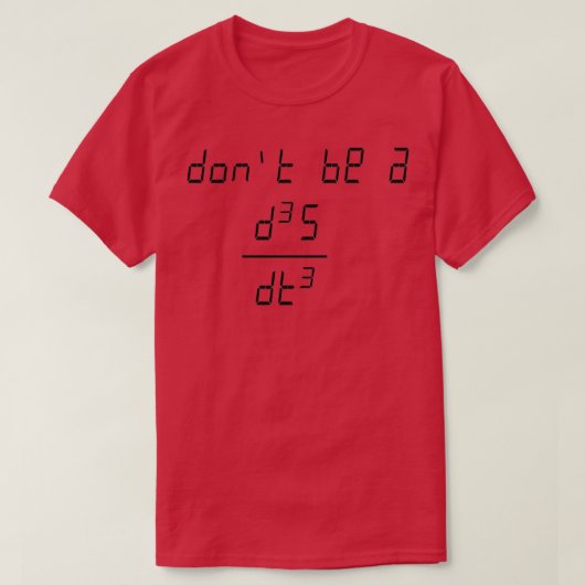Sushant Singh Rajputs met Quirky Wiskunde vergelij T-shirt (Design voorkant)