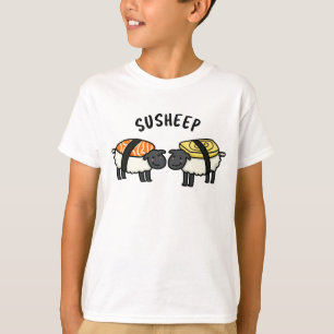 Susheep Funny Sushi Sheep Pun T-shirt