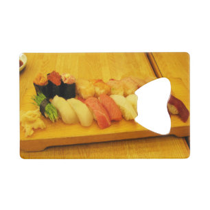 Sushi 寿 司 kredietkaart flessenopener