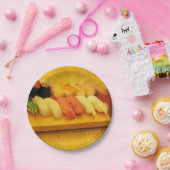 Sushi 寿 司 papieren bordje (Feest)