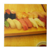 Sushi 寿 司 tegeltje (Voorkant)