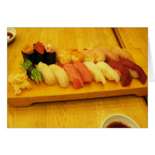 Sushi 寿 司 Wenskaart