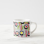 Sushi achtergrond espresso kop (Rechts)