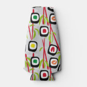 Sushi achtergrond flesjeskoeler (Voorkant)