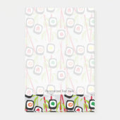Sushi achtergrond post-it® notes (Voorkant)