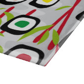 Sushi achtergrond snijplank (Hoek)