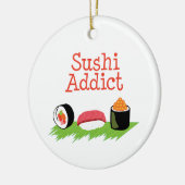 Sushi Addict Keramisch Ornament (Links)