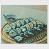  Sushi Artwork Cadeaupapier (Vlak)