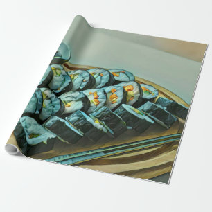 Sushi Artwork Cadeaupapier