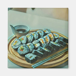 Sushi Artwork Magneet