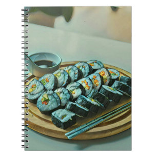  Sushi Artwork Notitieboek
