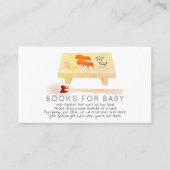 Sushi Baby shower Book Request Enclosure Card Informatiekaartje (Voorkant)