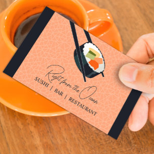 Sushi Bar Restaurant Visitekaartje
