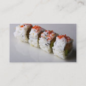 Sushi Bar-Visitekaartje Visitekaartje (Achterkant)