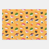 Sushi Bar Wrapping Paper Set van 3 (Voorkant 2)