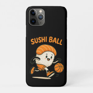 Sushi basketbal energie iPhone 11 pro hoesje