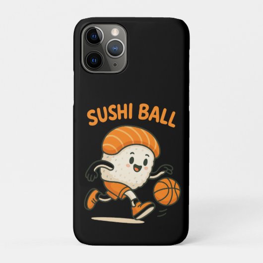 Sushi basketbal energie Case-Mate iPhone case (Achterkant)