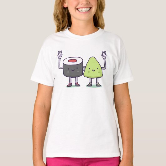 Sushi Best Friend T-shirt (Voorkant)