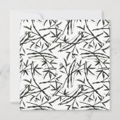 Sushi Birthday Party Personalized Modern Bedankkaart (Achterkant)