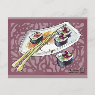 Sushi Bites Briefkaart