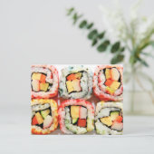 Sushi Briefkaart (Staand voorkant)
