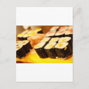 Sushi. Briefkaart