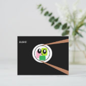 Sushi Briefkaart (Staand voorkant)
