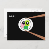 Sushi Briefkaart (Voorkant / Achterkant)