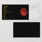 Sushi Carte de visite (Devant / Derrière)