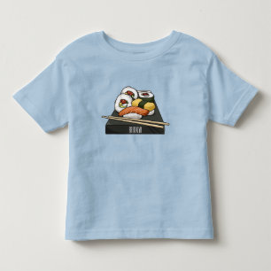Sushi cartoon illustratie kinder shirts