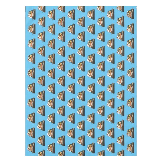 Sushi cartoon illustratie tafelkleed (Voorkant)