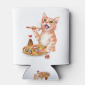 Sushi Cat Blikjeskoeler (Achterkant)