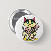 Sushi Cat Button (Voorkant /achterkant)