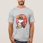 Sushi Cat Chef T-shirt (Voorkant)