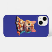 Sushi Cat iPhone 14 Hoesje (Achterkant horizontaal)