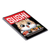 Sushi Cat Notitieboek (Rechterzijde)