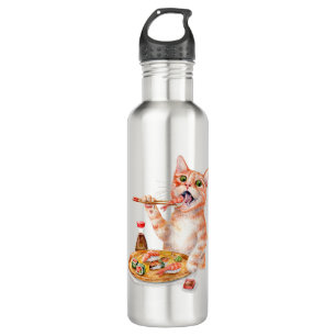 Sushi Cat Waterfles