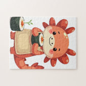 Sushi Chef Axolotl Legpuzzel (Horizontaal)