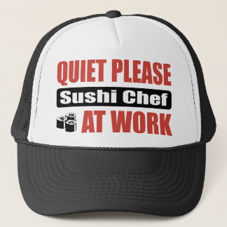 Sushi Chef op het werk Trucker Pet
