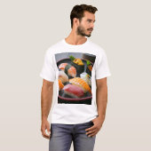 Sushi Circle – Japanese Round Dance T-shirt (Voorkant volledig)