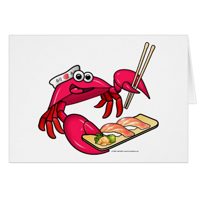 Sushi Crab (Voorkant Horizontaal)
