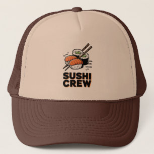 Sushi Crew Trucker Pet