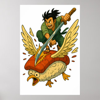 Sushi cutter poster