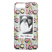Sushi Design Pattern | Monogram Case-Mate iPhone Case (Achterkant)