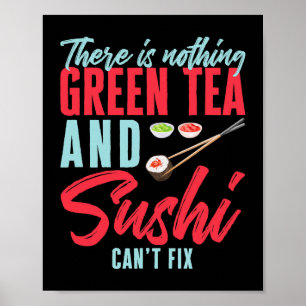 Sushi Design voor Japans eten Wasabi Lover Poster