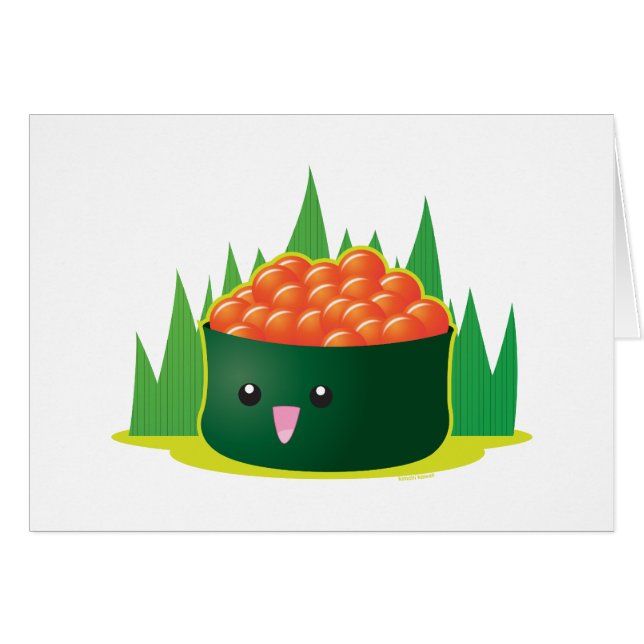 Sushi d'Ikura (Devant horizontal)