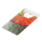 Sushi d'Ikura (oeufs de poisson saumonés) Gunkan (Dos Angle)