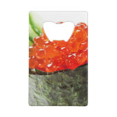 Sushi d'Ikura (oeufs de poisson saumonés) Gunkan (Dos)