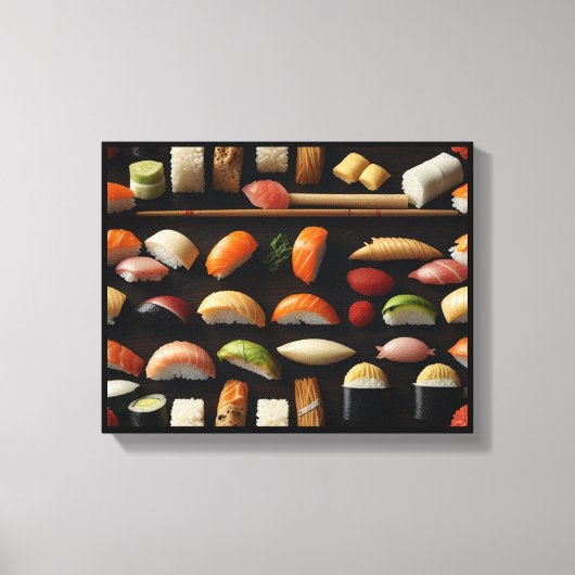 "Sushi Dreams" Canvas Afdruk (Voorkant)