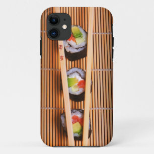 Sushi en houten stokjes iPhone 11 hoesje